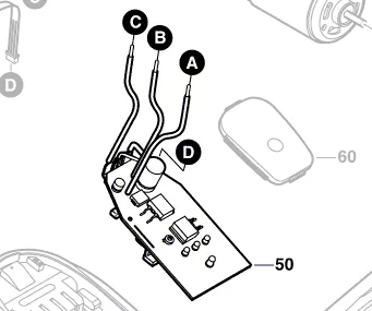 Platine réf. 2 609 002 519 BOSCH
